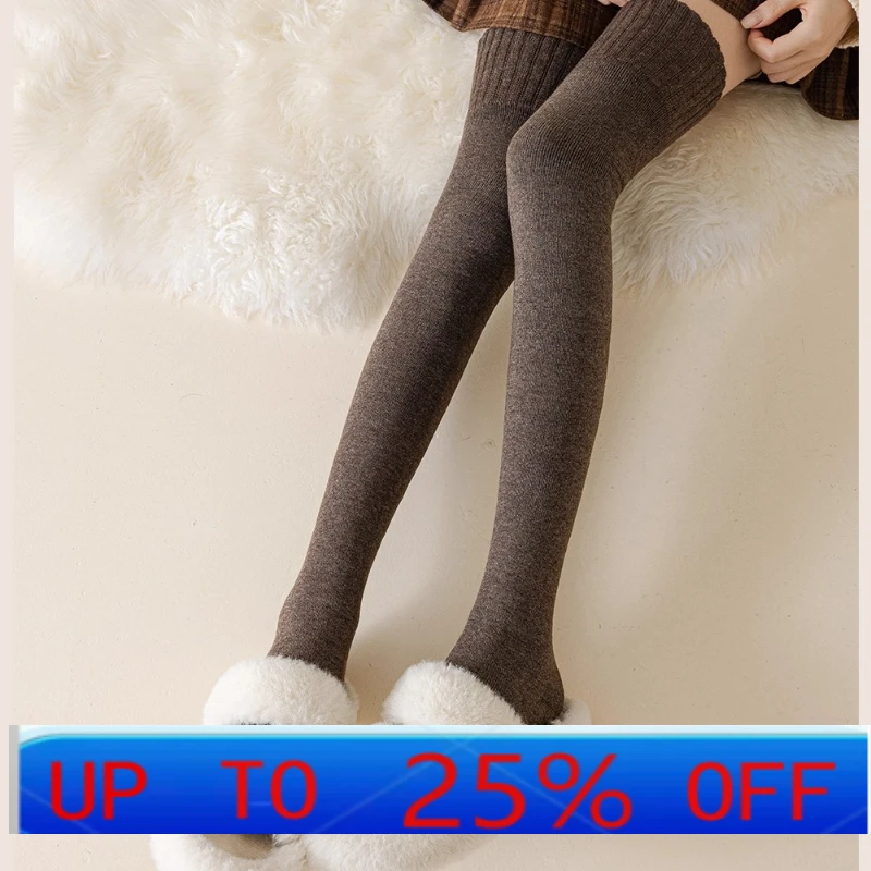 

Гольфы LMM, женские осенние и зимние кашемировые чулки, утепленные и утолщенные, сохраняющие тепло