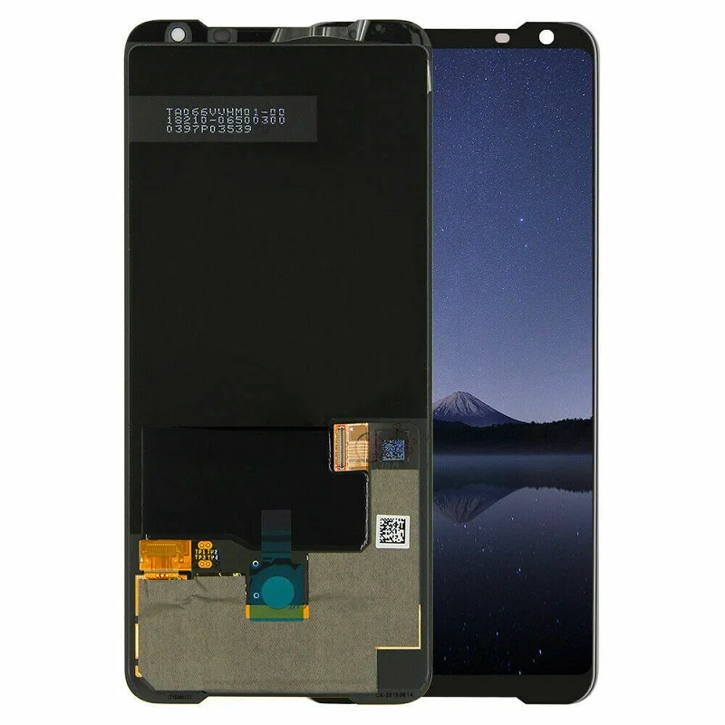 For ASUS ROG Phone II Phone 2 ZS660KL LCD Display Touch Screen Digitizer Panel Assembly with Frame