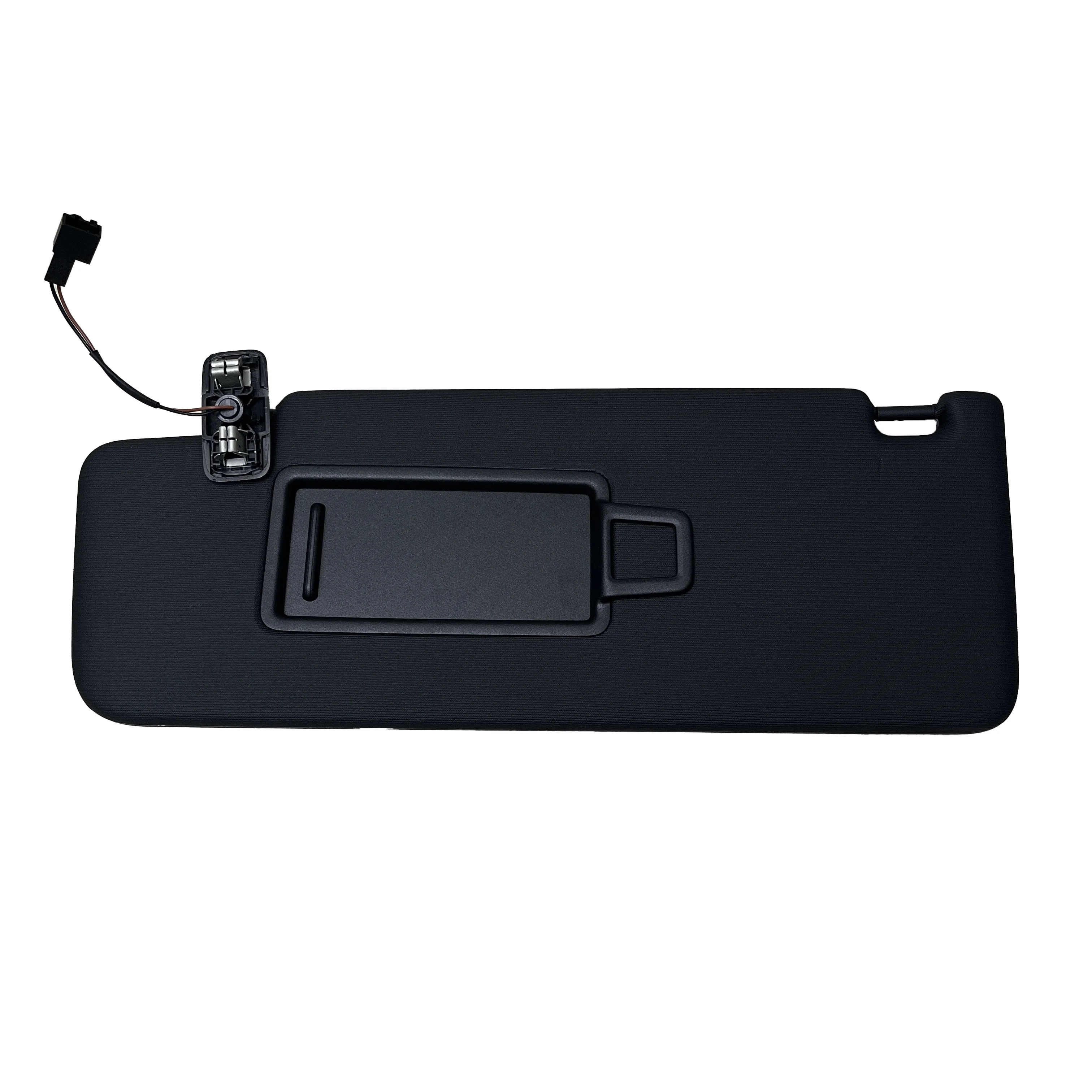 For VW Tiguan L Touran Kodiaq 2017-2024 Interior Black Sun Visor Sun Shield Panel Makeup Mirror with Cable 5TD857551 5TD857552