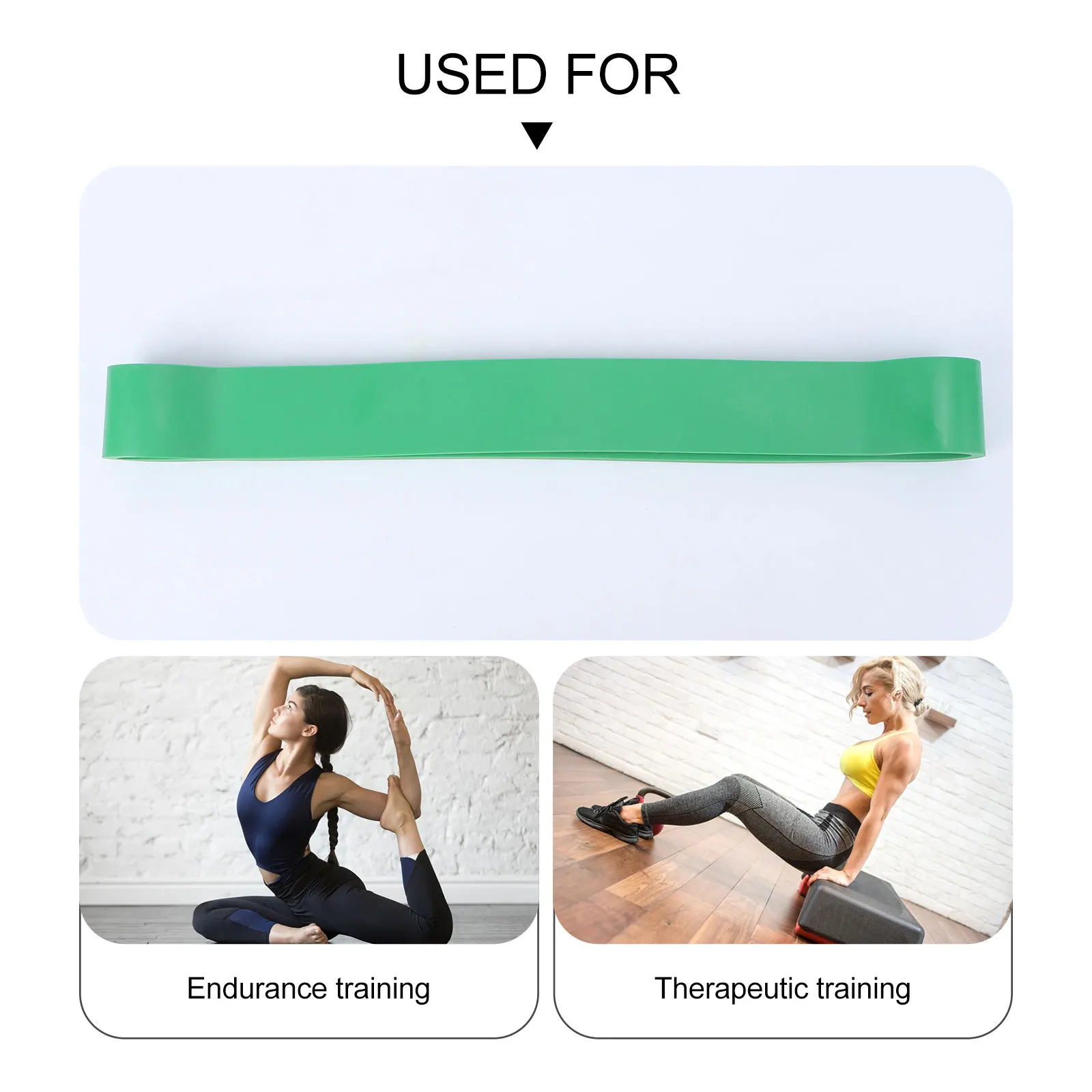 

Yoga Circle At Home Workout Band Resistance Exercise Bands for Legs Emulsion Durable Fitness Odorless