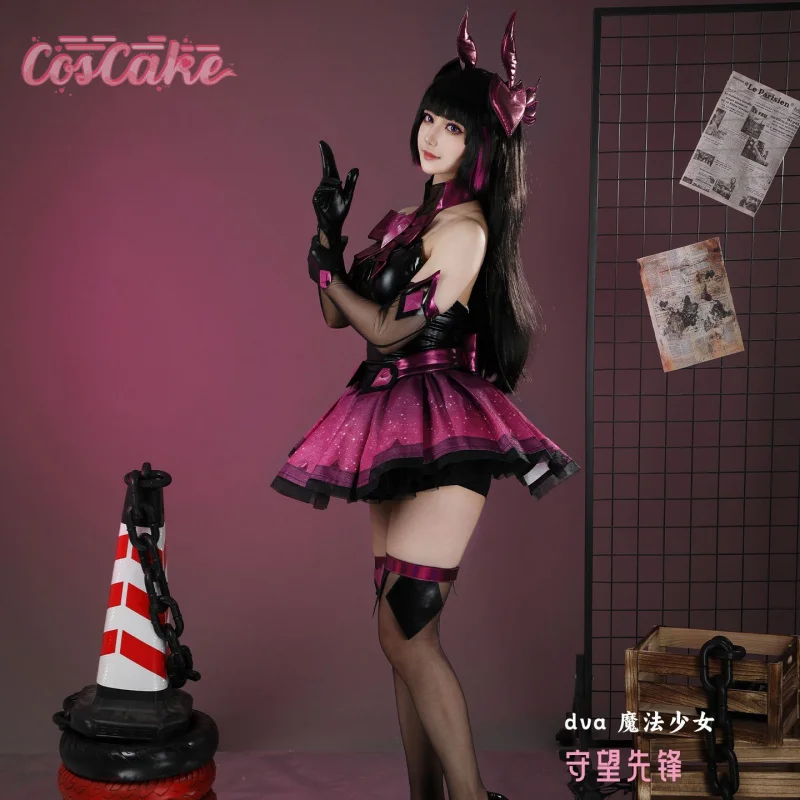 

D.Va Cosplay Costume Game Overwatch Magical Girl Uniform Halloween Carnival Party Christmas Play Role Clothes Clothing for Women