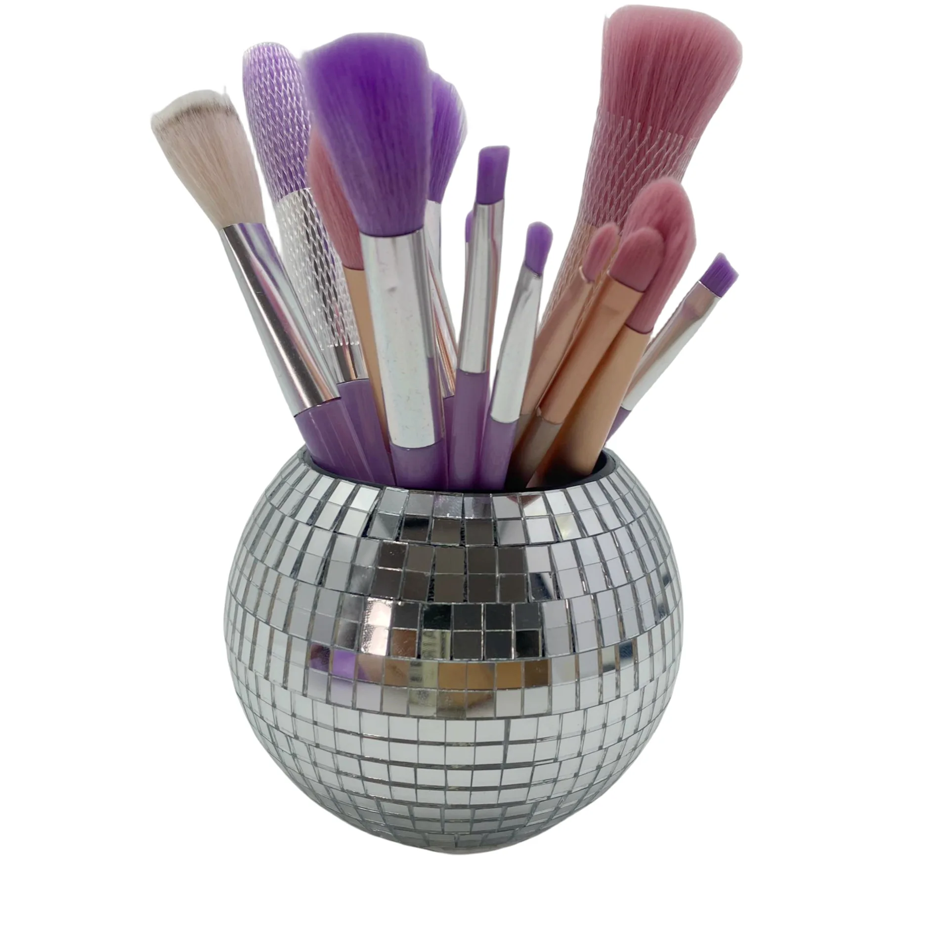 Office Desk Lens,Pen Holder,Cosmetic Brush Storage Barrel,Large-Capacity,Multi-Purpose, Personalized Cosmetic Brush Storage Box