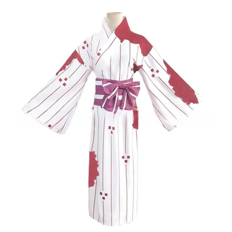

Demon Slayer Kocho No Sato Cosplay Costume Bloodstained loween Costume Women's Traditional Chinese Clothing Stage Performance
