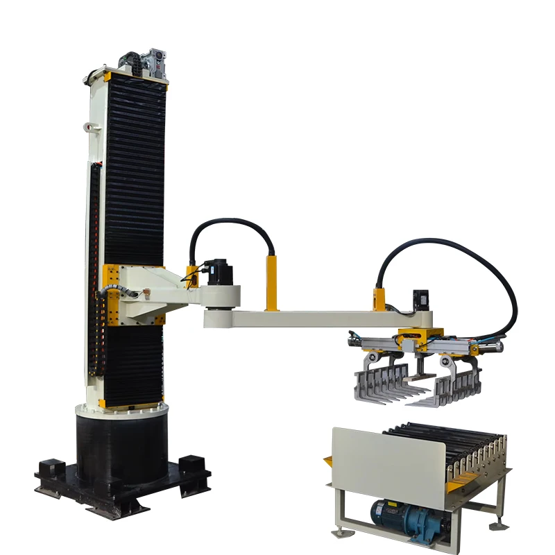 Smart Automated Palletizing Solutions, Intelligent Industrial Palletizing Robot System For Manufacturing Production
