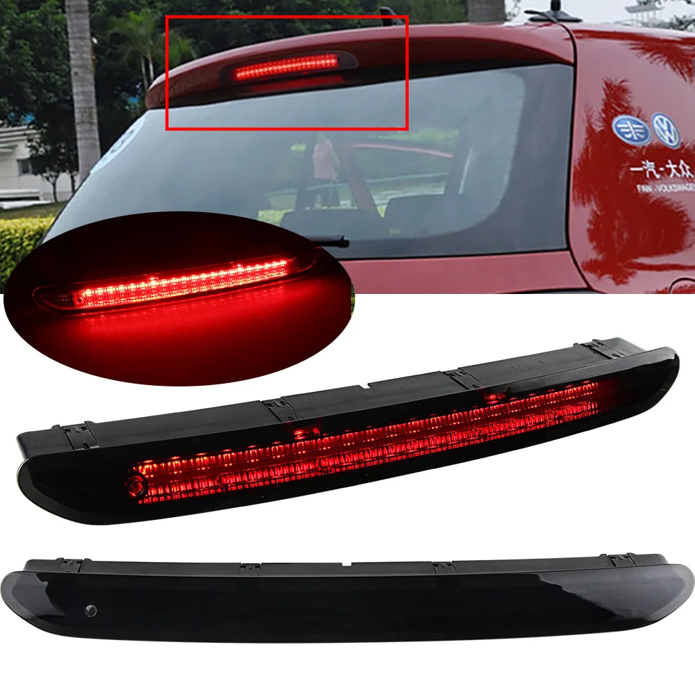 1PCS For Volkswagen VW POLO 2011 2012 2013 2014 2015 2016 2017 2018 LED Rear Third Stop Lights Rear Brake Light RED CANbus