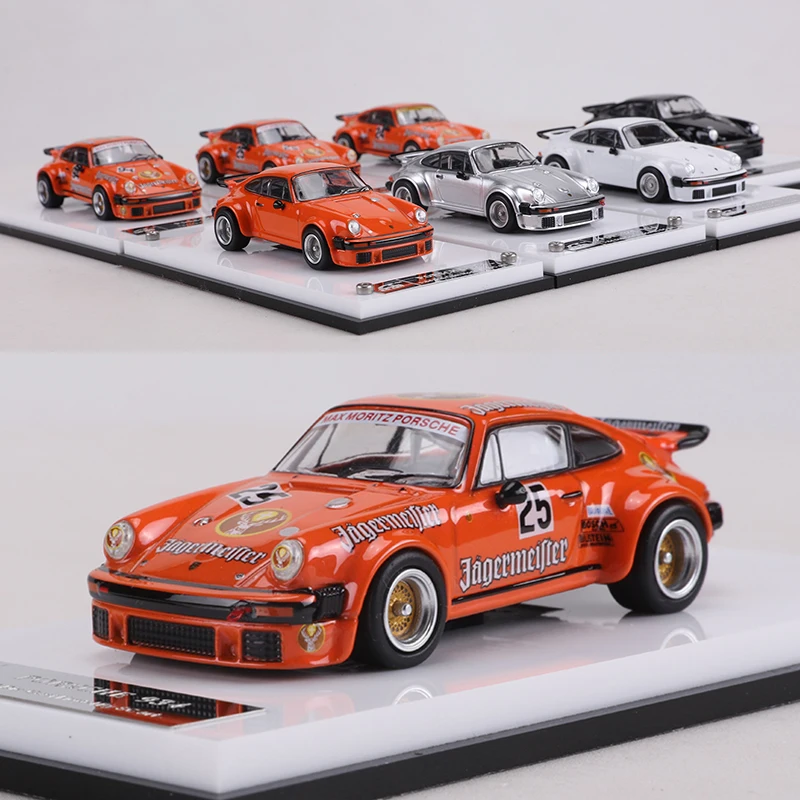 Image of Smallcar Art SCA 1:64 RWB934 Breitkarosserie-Modellauto aus Druckgusslegierung, Simulationsmodellspielzeug