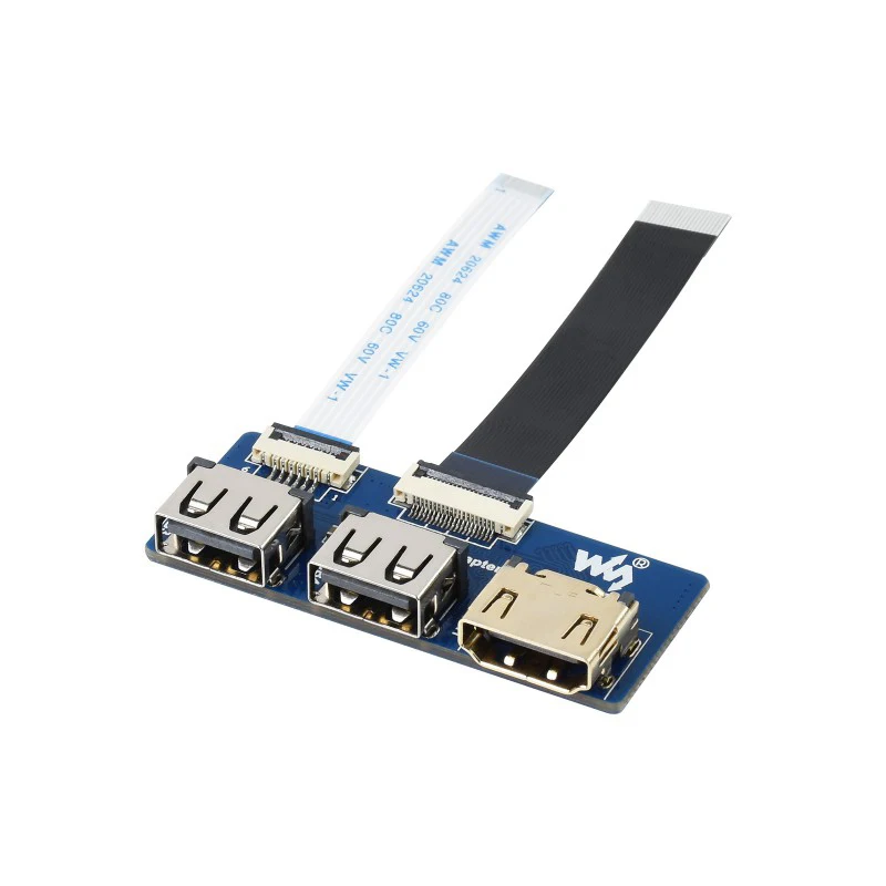 

USB HDMI-compatible Adapter CM4-IO-BASE Adapting FFC Connector To Standard Connector for Raspberry Pi Compute Module 4 IO Board