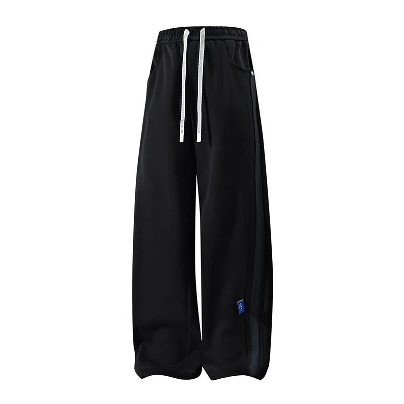 

plus Size Casual Sport Pants JYF2630 Sle Straight Leg Cotton Sweatpants Large Size Comfortable Leisure Trousers
