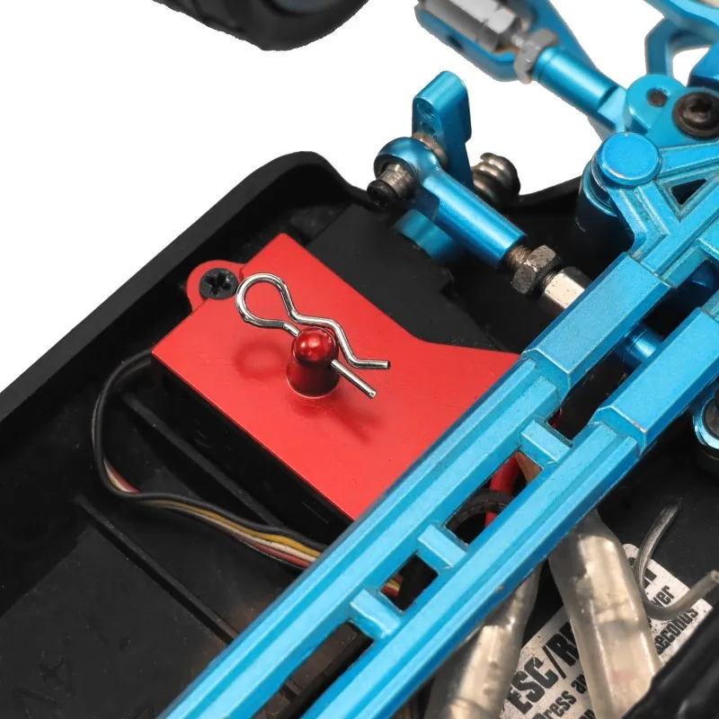 

ODIES-для SCY 1/16 пульт дистанционного управления, детали для обновления автомобиля, держатель батареи, набор креплений для сервопривода