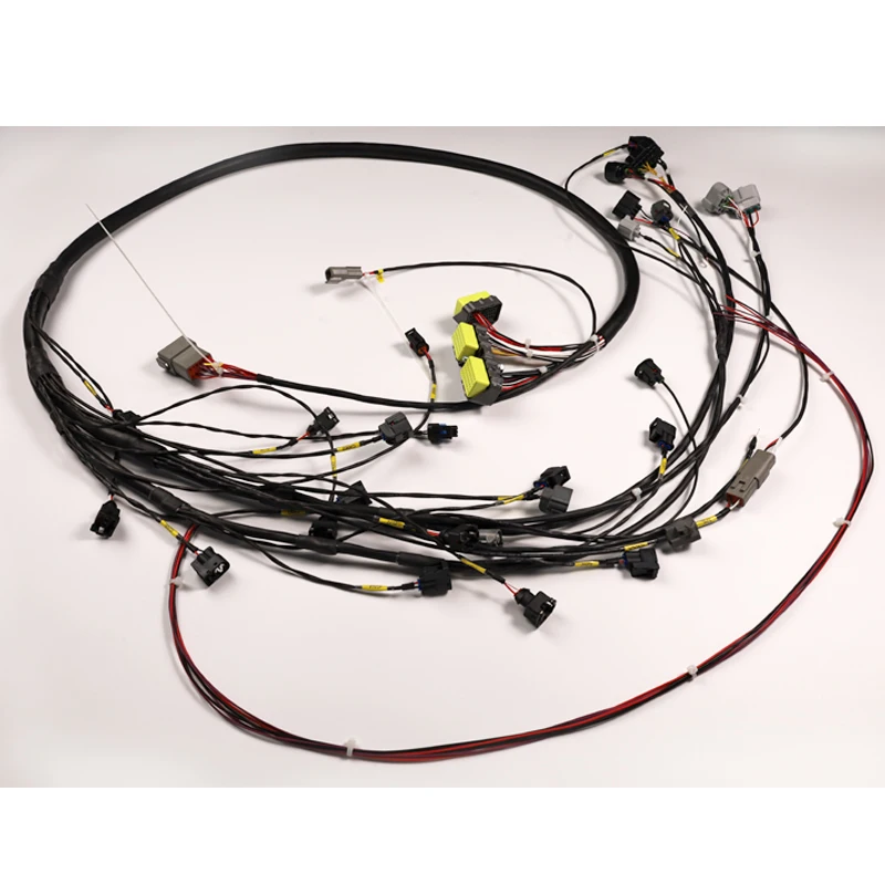 Arnés de cableado de alto rendimiento del motor 2jz 2jzge 2jzgte 2jz Gte para AEM Haltech Fueltech Link Ecu