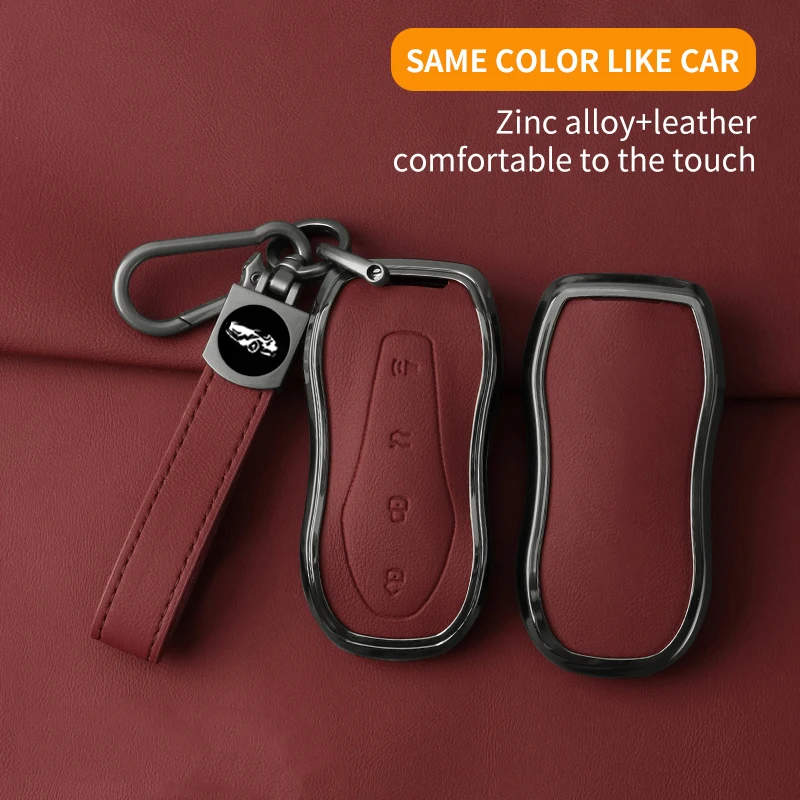 Zinc Alloy Car Key Case Shell for Geely Xingyue L Emgrand S Xingrui Binyue Haoyue Binrui Protector Key Cover Auto Accessories