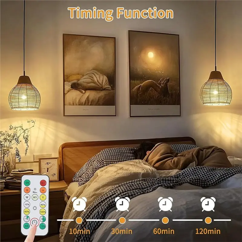 Fresh E26 Base Emergency Light Bulbs, 2Pcs Rechargeable, Includes Remote Control, 3 Color Options, Dimmable, Timer Functionality