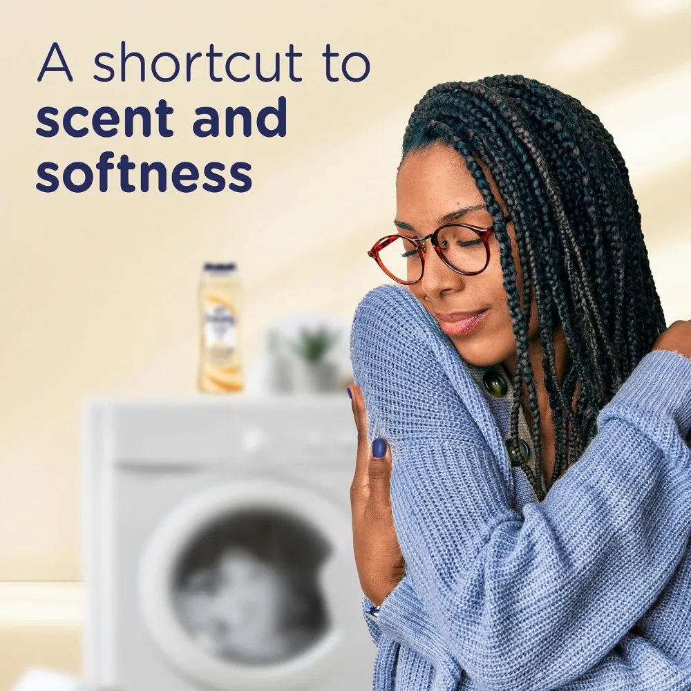 Toasted Vanilla Scented In-Wash Laundry Beads Fabric Scent Booster Softener Freshness Long Lasting Aroma for Clothes view 6