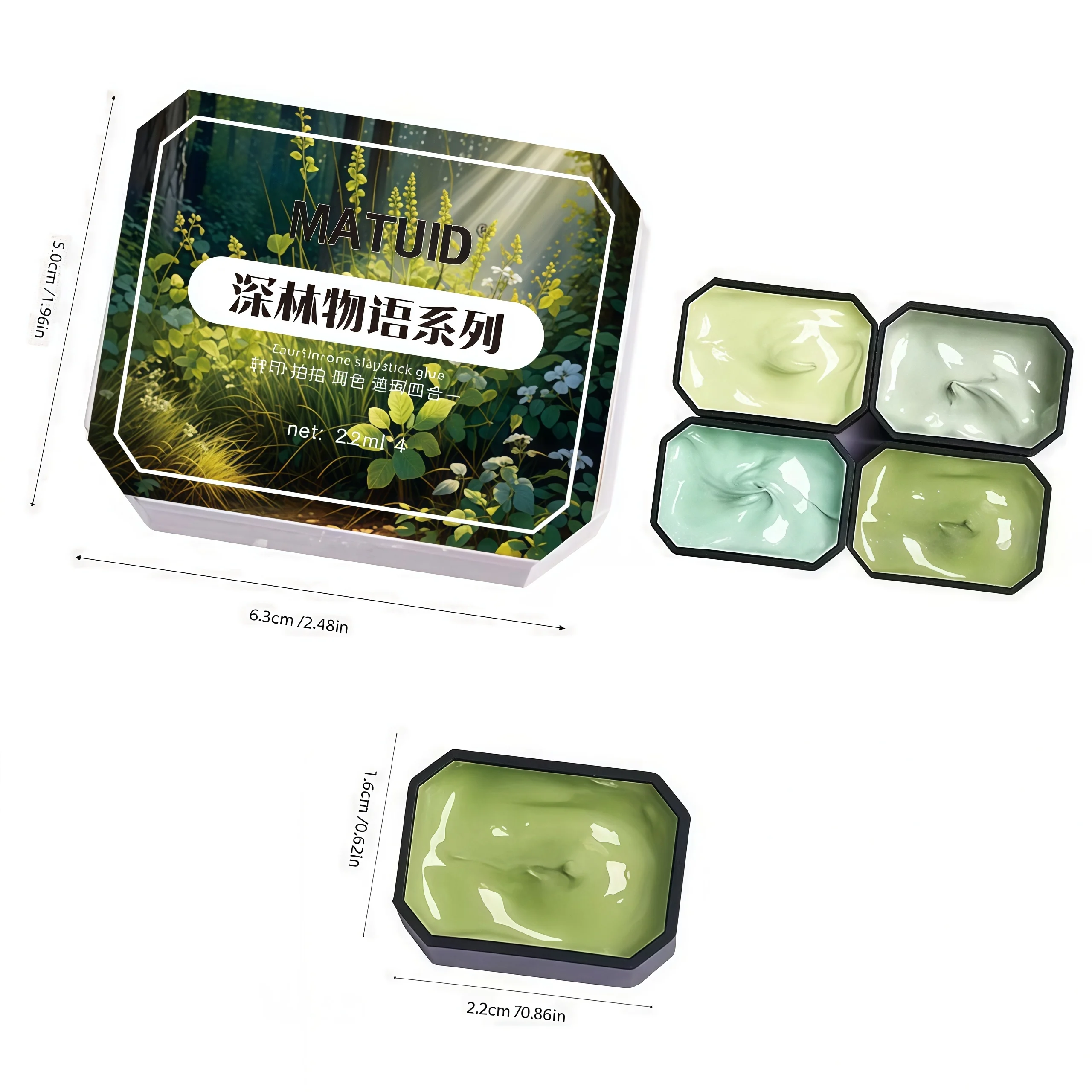 Spring and Summer Four Grid Nail Art Pat Gel