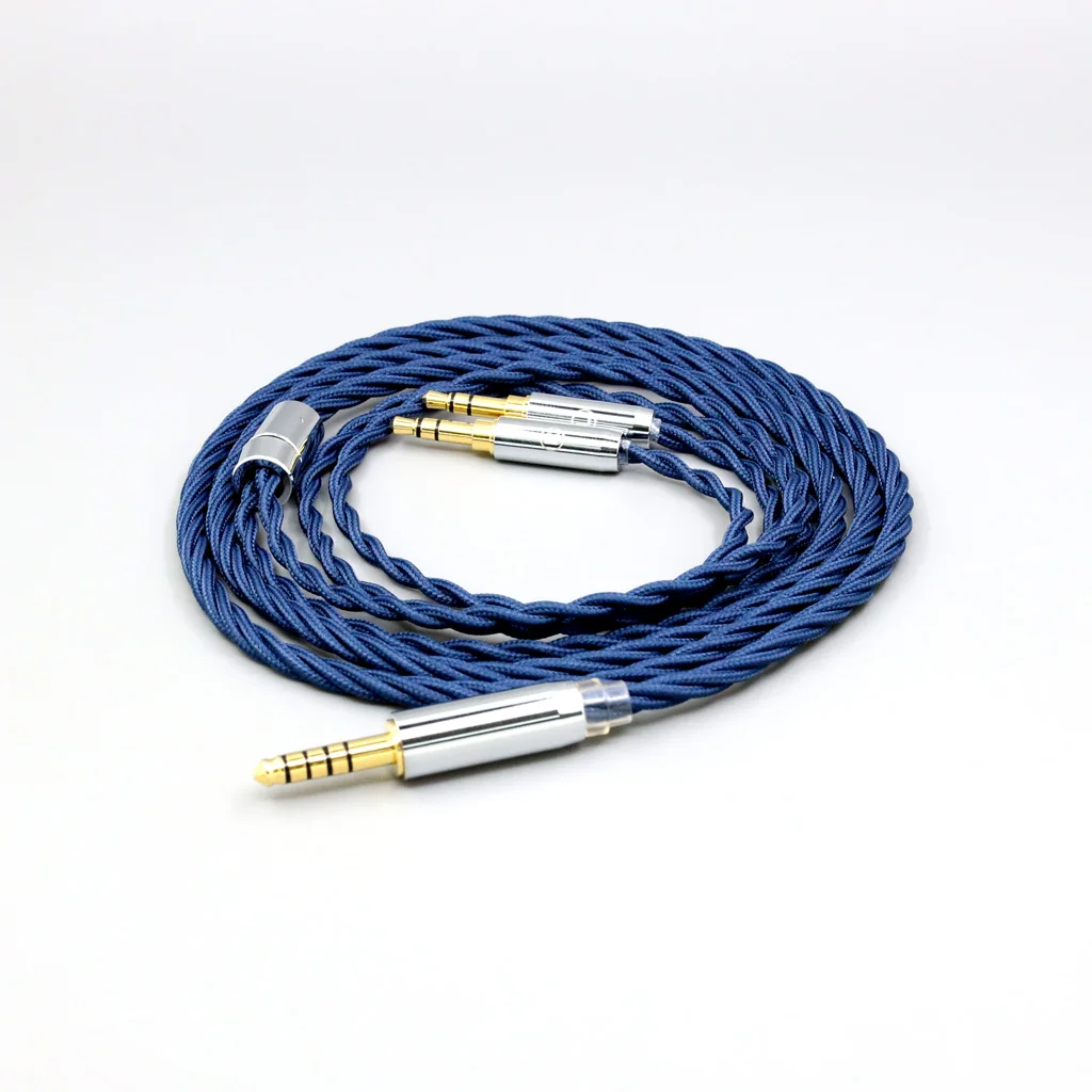 99 % reines Silber OCC Graphene Alloy Full Sleeved Kopfhörerkabel für Hifiman Sundara Ananda HE1000se HE6se he400se Arya LN008592