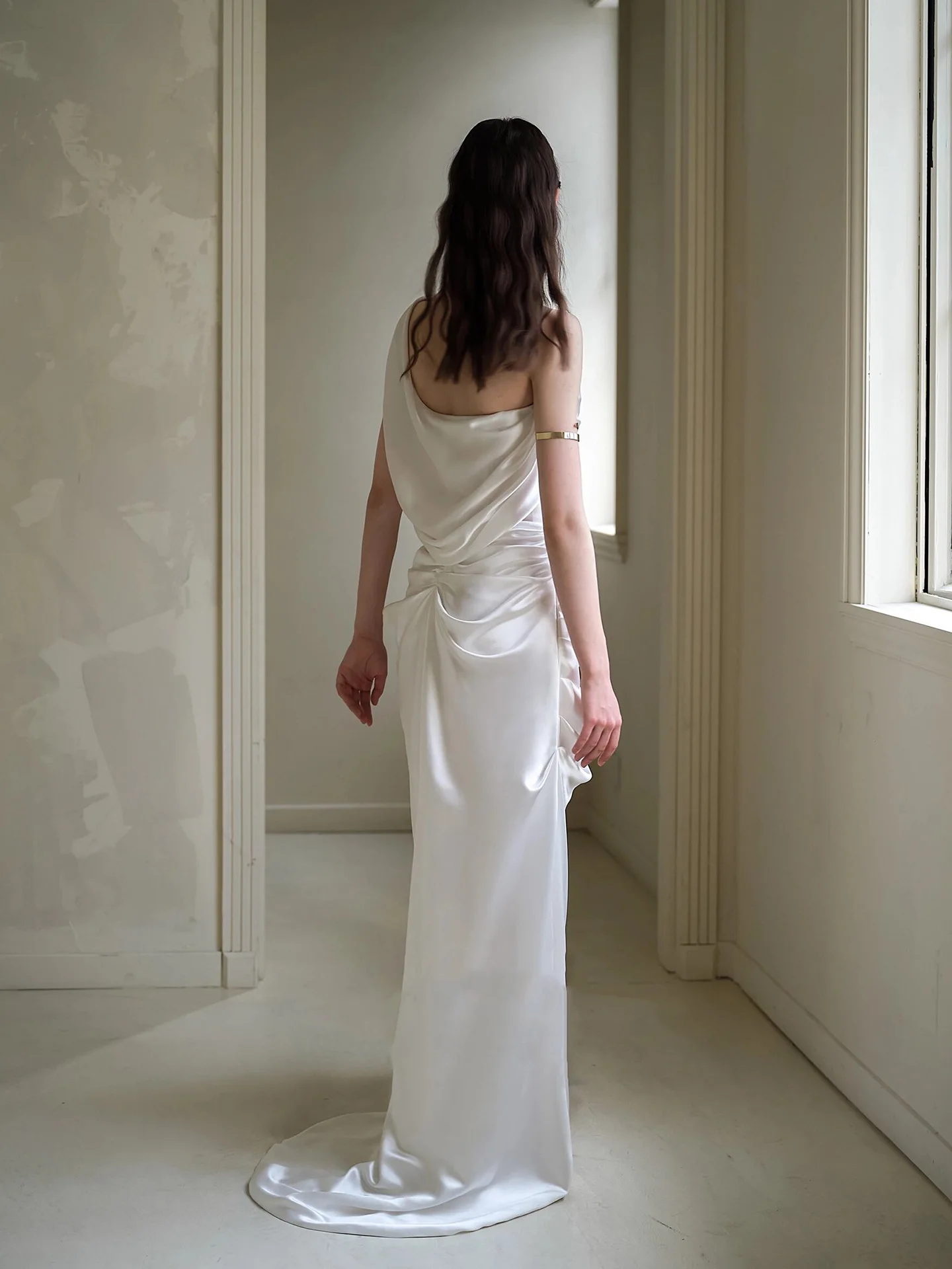 Suknia wieczorowa na specjalną okazję, z temperamentem na zamówienie, pełna aura, na poziomie bogini, idealna na bankiety i dla socjety.