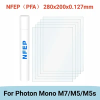 Película NFEP 10.1 pulgadas 280x200x0.127mm Película PFA Para ANYCUBIC Photon Mono M7 Mono M5 M5s Pro 6Ks Piezas de Impresora 3D Accesorios LCD