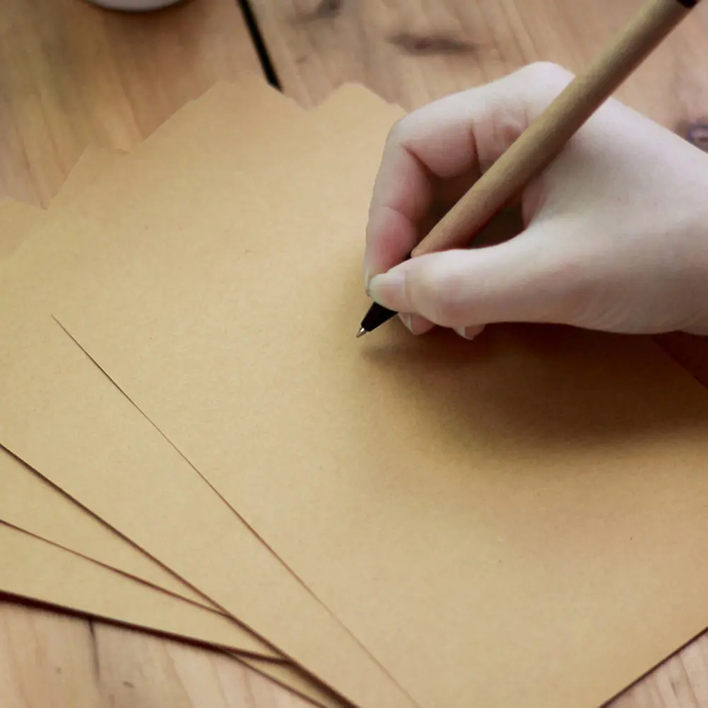 papier-kraft-retro-a3-100-feuilles-100-g-elegant-et-soigne-ideal-pour-le-scrapbooking-le-marquage-la-decoration-artisanale-et-l'emballage