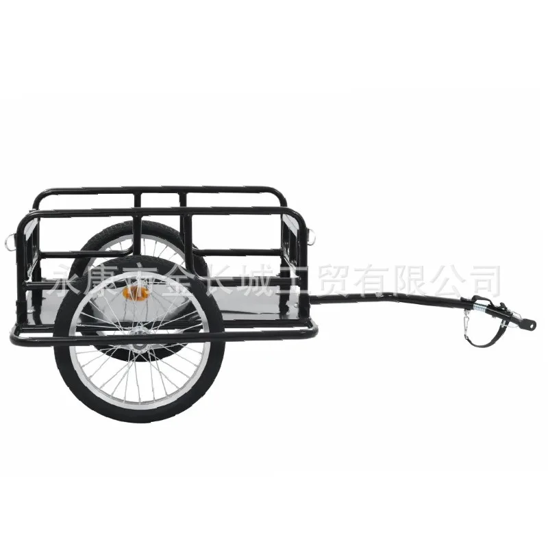 

Foldable cargo bicycle trailer for outdoor riding, hanging cargo truck, bucket bike traction tool truck