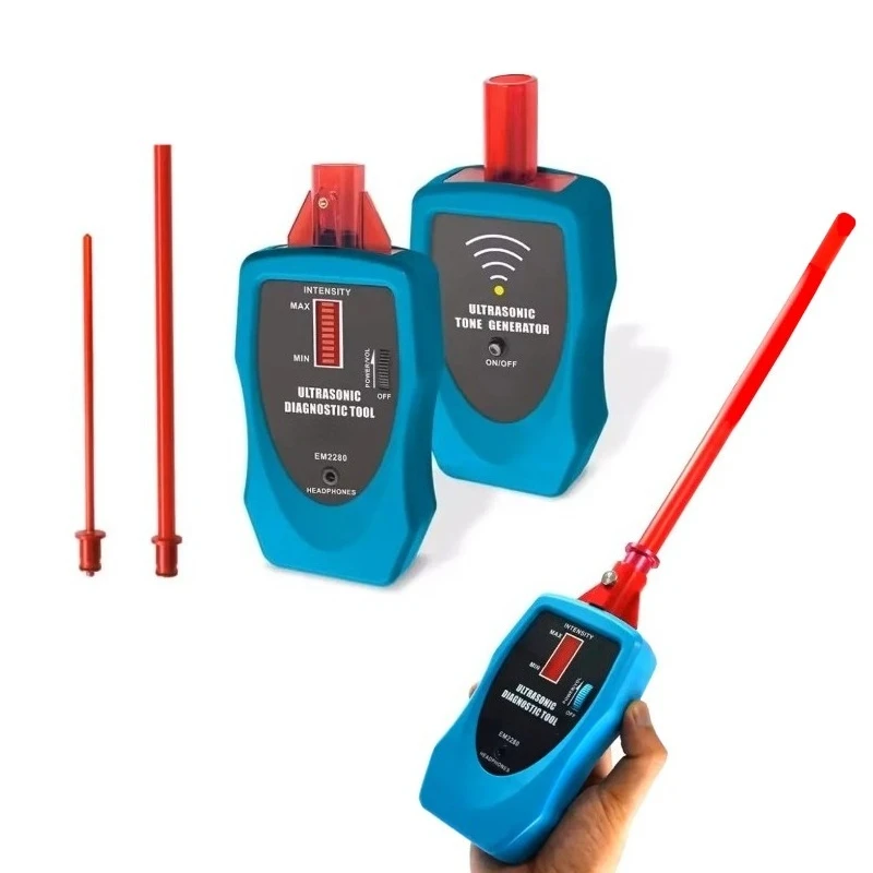 EM2280 Ultrasonic Diagnostic Tool Multifunction  Leak Detector Gas Liquid Leak Detector Machine Fault Diagnostic Tool