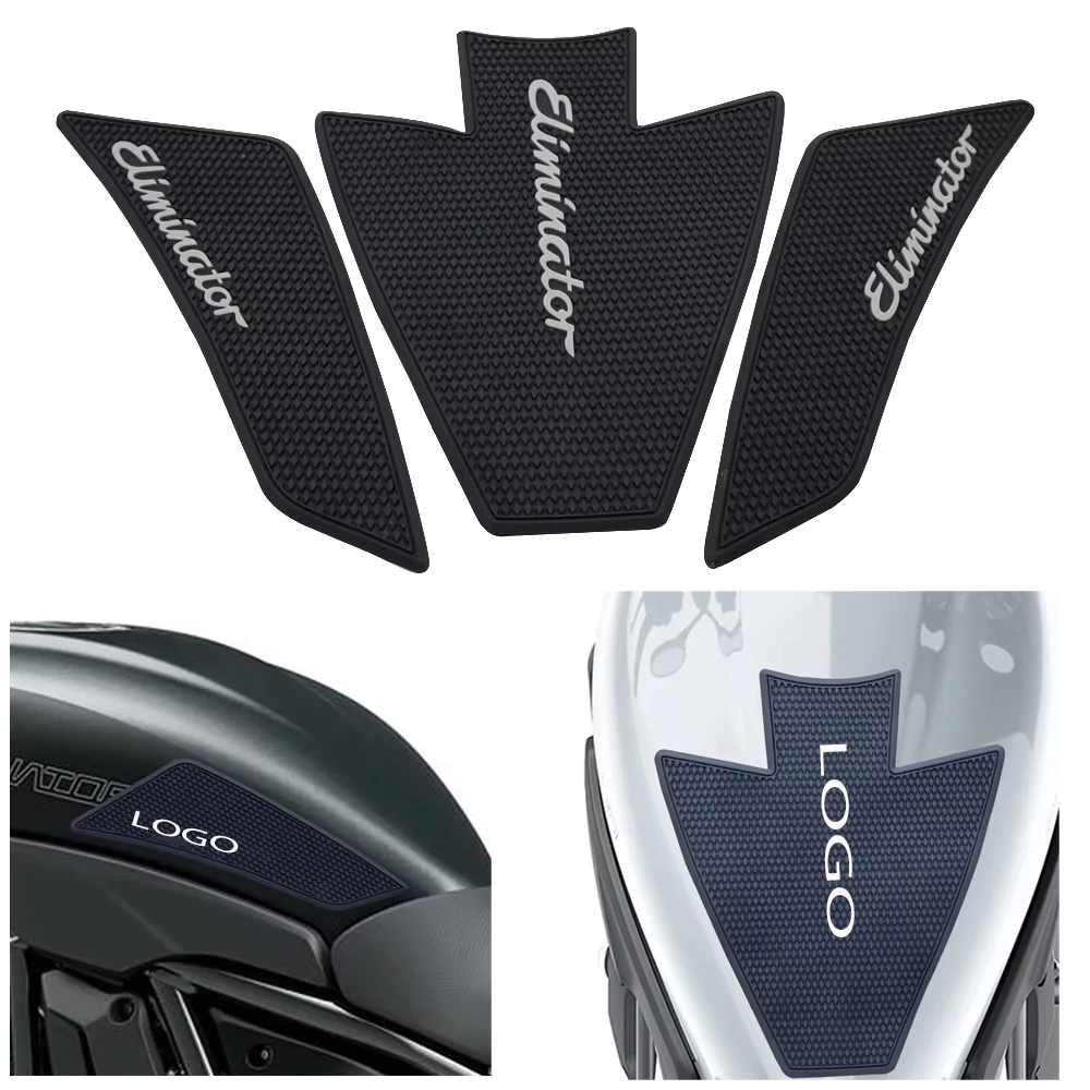 

Мотоциклетная боковая накладка на топливный бак, противоскользящая наколенница, защитная наклейка для Kawasaki Eliminator 400 450 500 SE 2024-2025