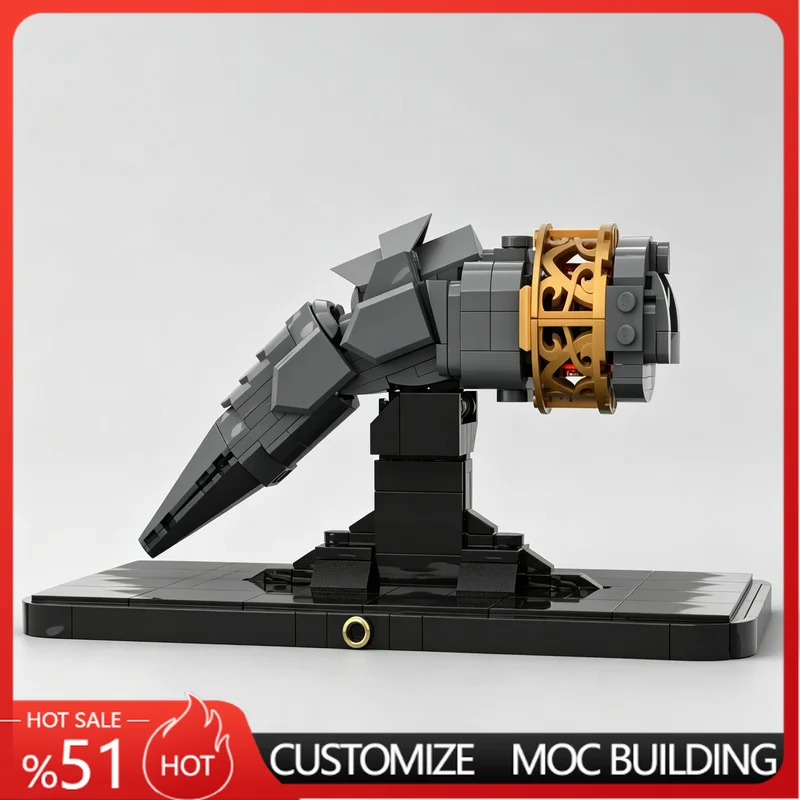 383PCS Fantasy Character Building Blocks MOC Model Customize DIY Educational Assembly Toy Birthday Christma Gift For Collection