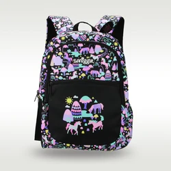 Australia Original Smiggle High Quality Boys Kindergarten Bag Black Horse Backpack Kids Cool School Bag 7-12 years old