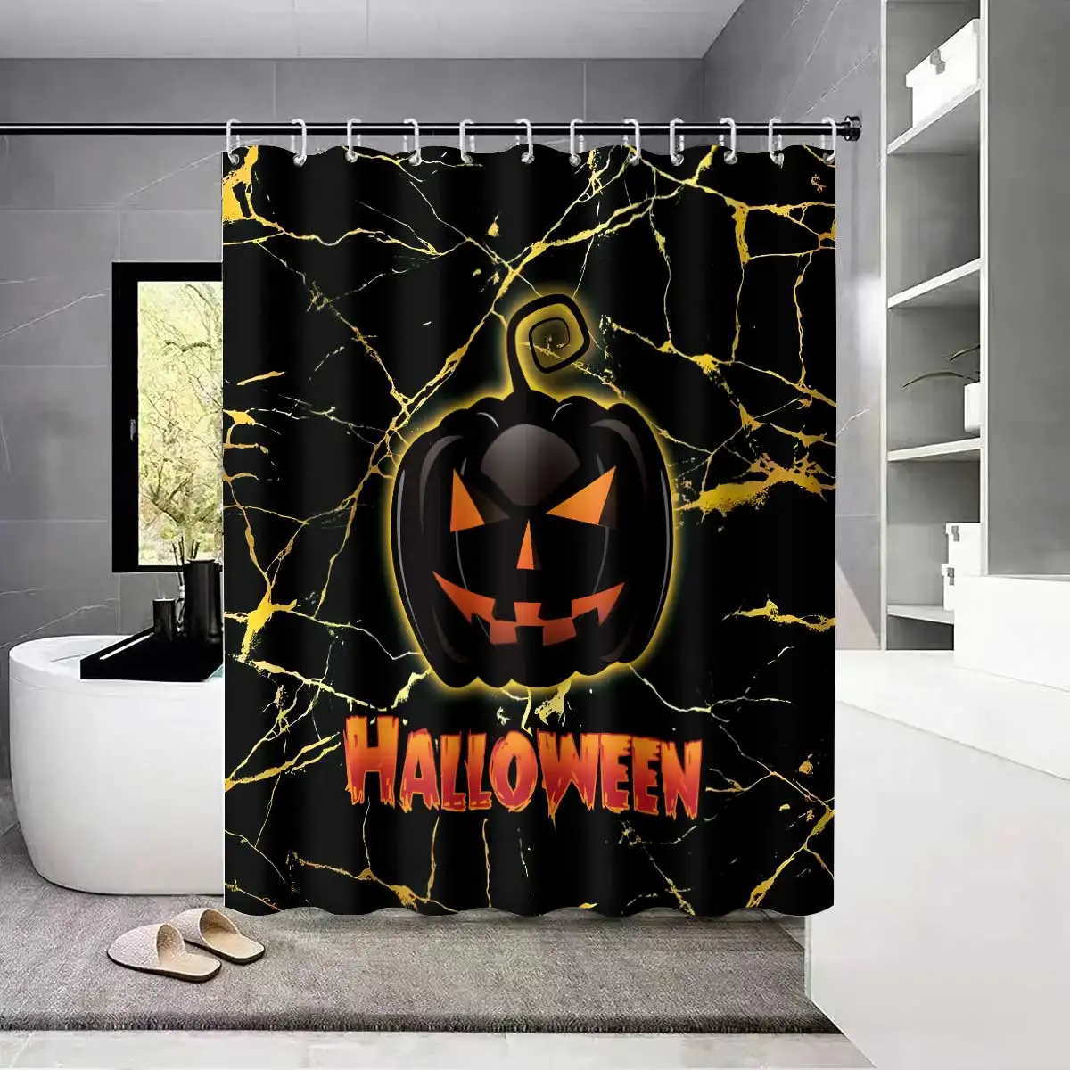 1PC Halloween Pumpk… - image