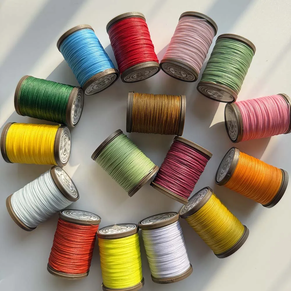 

Round Waxed Thread 3 Polyester Twist For High Quality Custom Hand-Woven Lace Covered Stone Oblique Knot Braided Macrame Rope