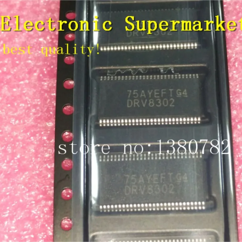 Free Shipping 10pcs-50pcs DRV8302 DRV8302DCAR HTSSOP-56 IC In stock!