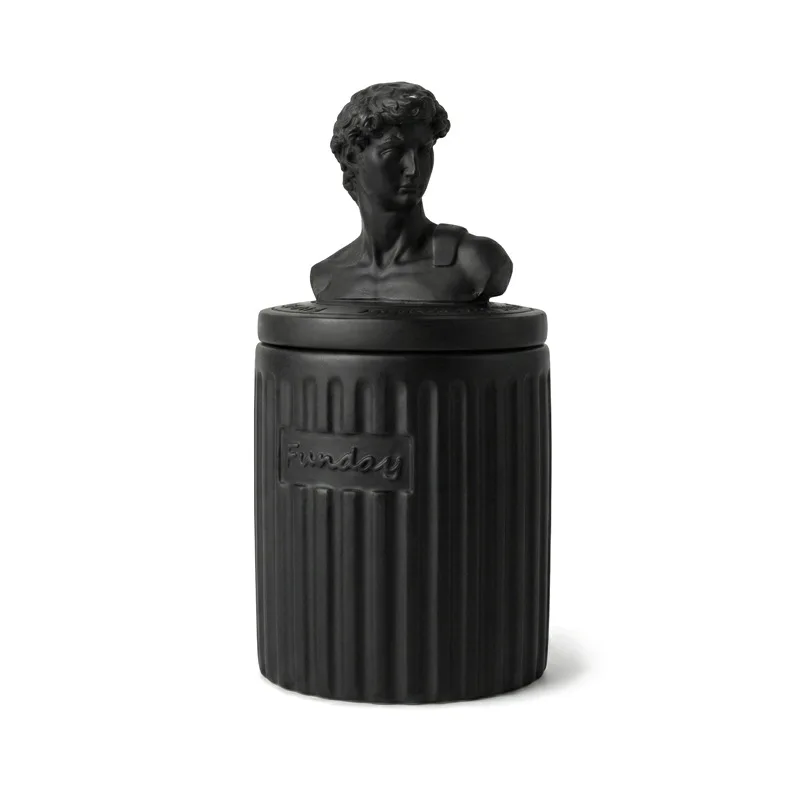 Statue cup scented candle essential oil fragrance ornament soybean wax fragrance candle 520 gift box