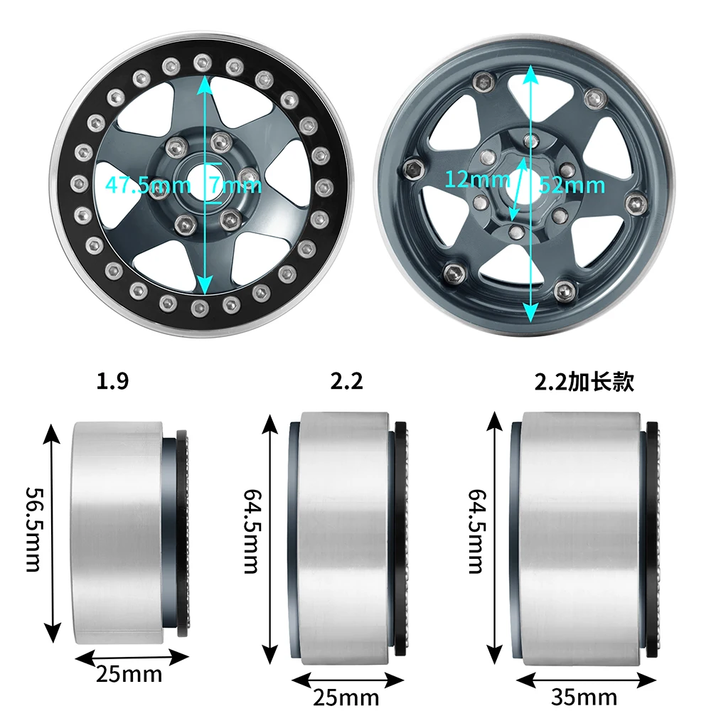 AXSPEED 2 szt. 2.2 \