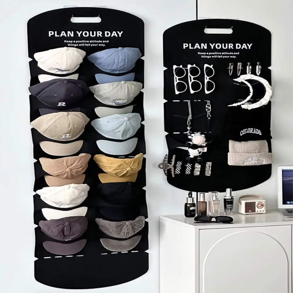 Rak tampilan topi bisbol pintu belakang, rak penyimpanan topi bisbol, rak koleksi papan penyimpanan dinding, kacamata hitam gantung