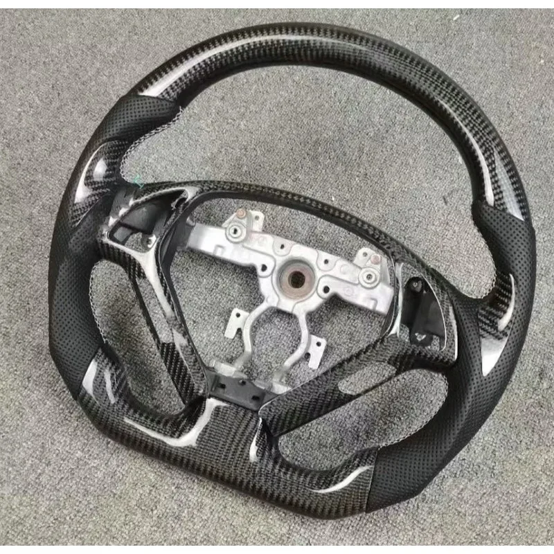 Customized 100% Real Carbon Fiber Car Steering Wheel For G37 G25