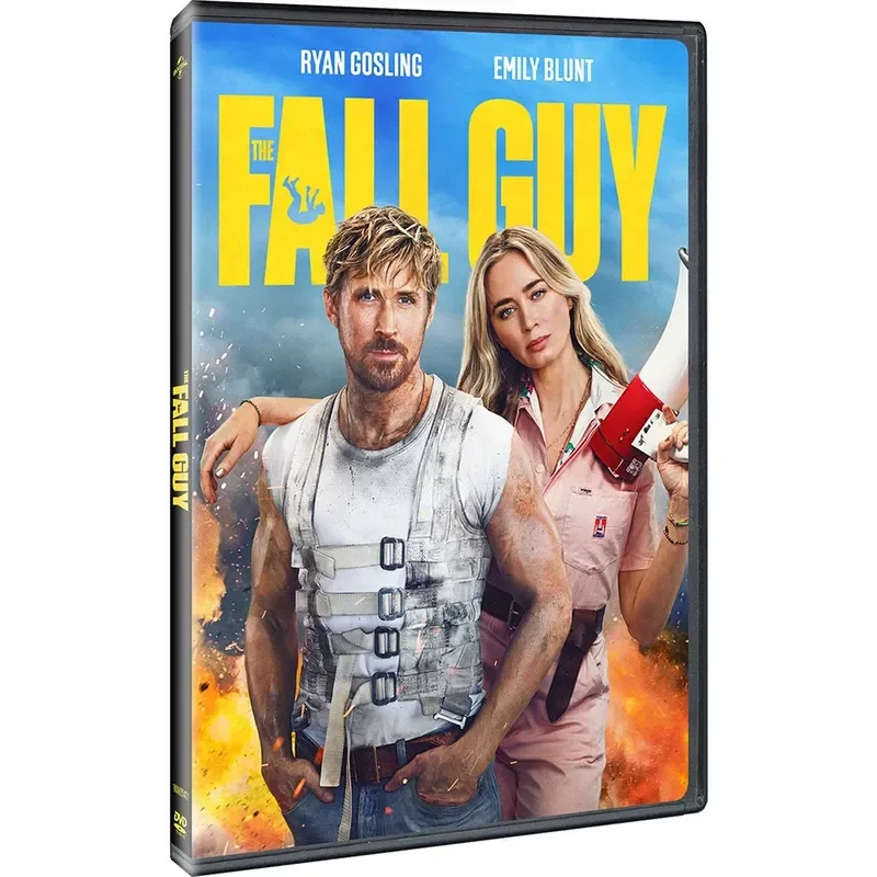 Stunt Maniac Stunt Hunter The Fall Guy 1 Disc DVD Movie English Version
