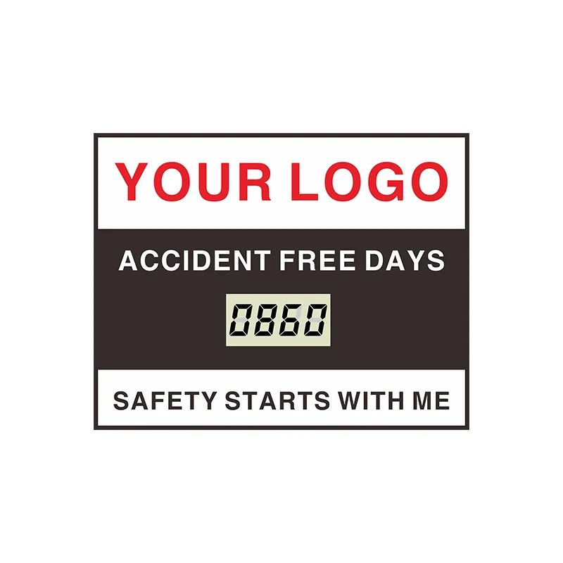 CP01 Accident Free Days Safety Starts With Me Mini Digi Day Electronic Scoreboards