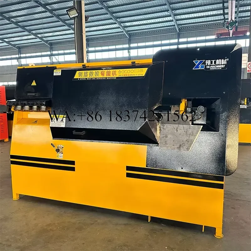 Wmwmnu Automatic Steel Bar Hoop Bender CNC Rebar Stirrup Former 5-12mm Wire Rod Bending for Building Site