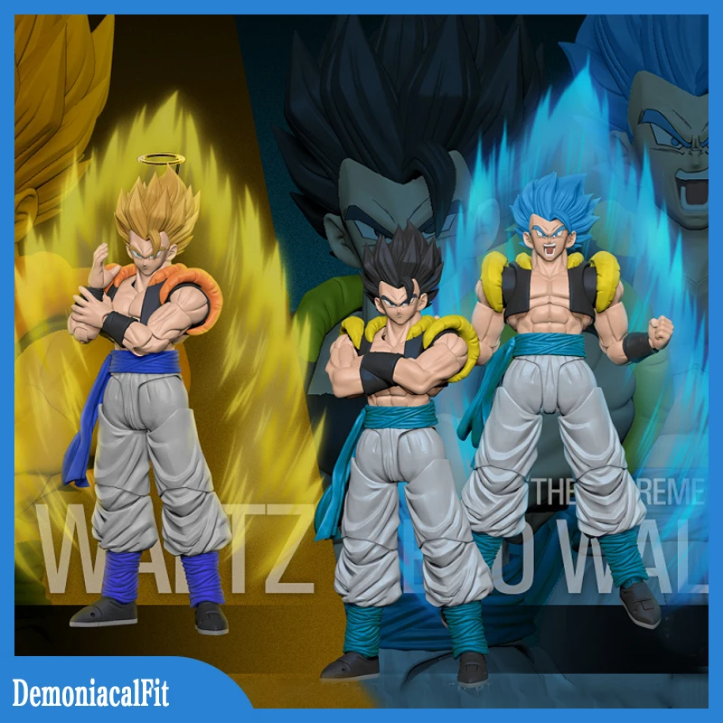 

New Demoniacal Fit Dragon Ball Z Gogeta Heroic Waltz-The Ultimate Dance Super Saiyan Action Figures Model Toy GiftsToys