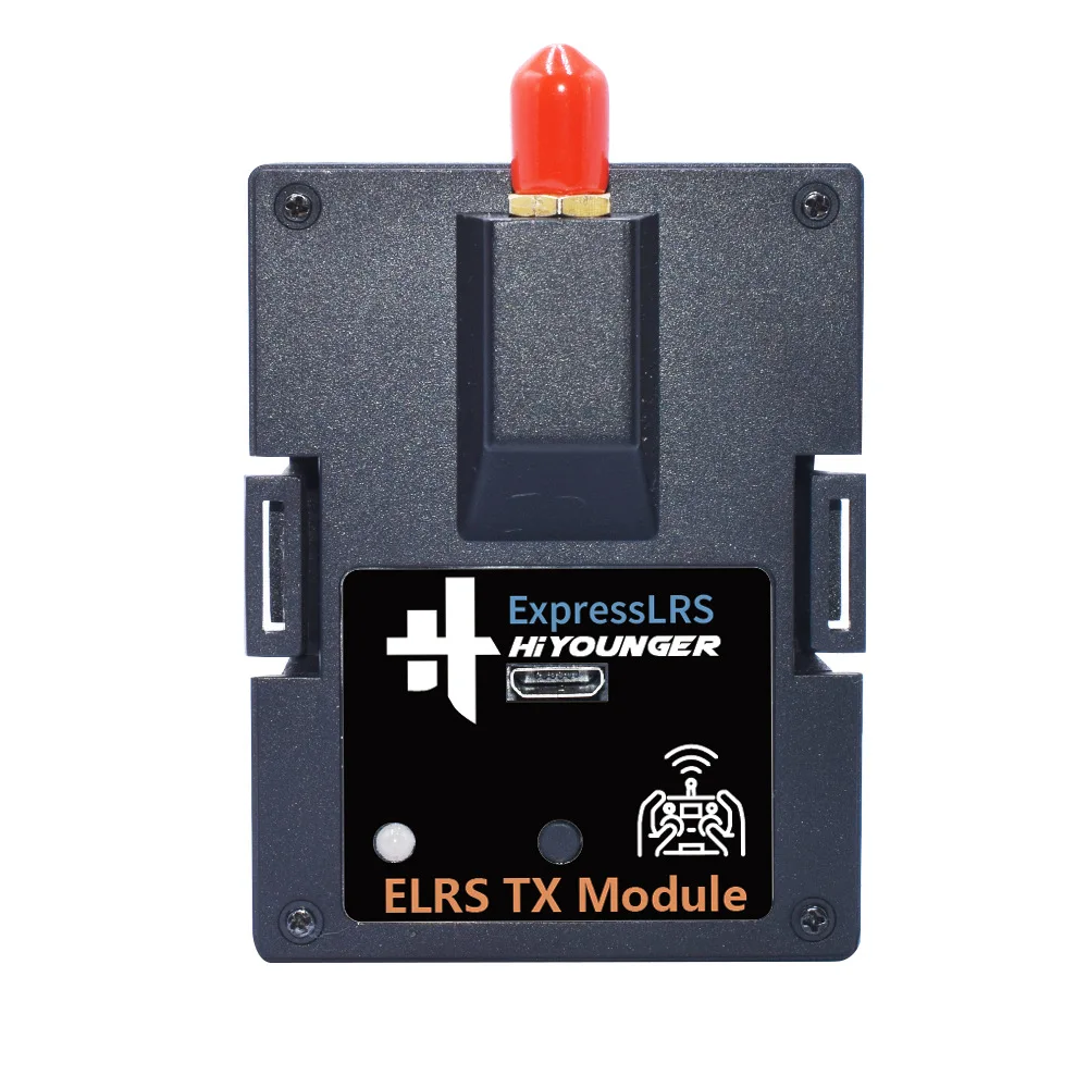 ELRS Long Range High Frequency Head Crossover Aircraft Signal Enhancement Supports 2.4GHz