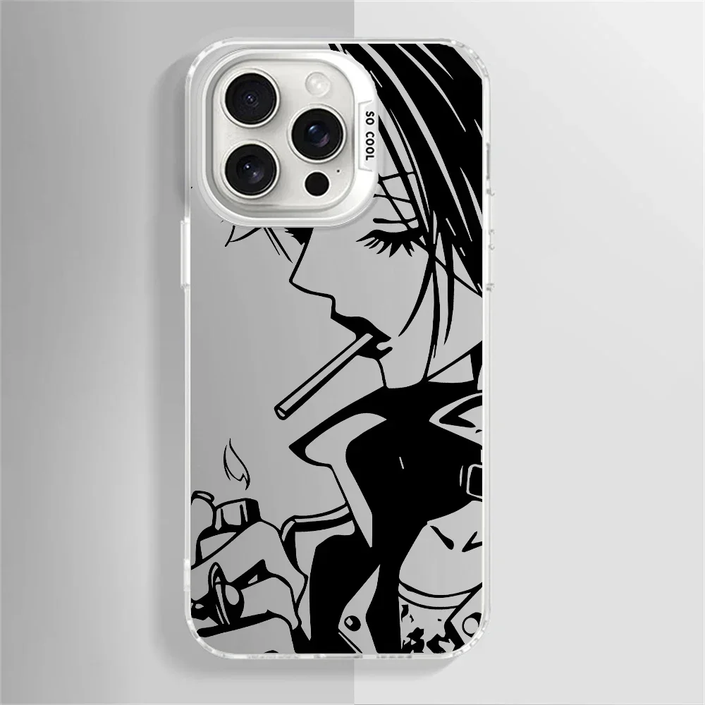 PUNK BLAST Osaki Nana Case for iPhone 16 14 15 Plus 11 12 13 Pro Max XR Dual Layer IMD Hard Plastic Anti-Scratch Matte Cover