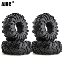 4pcs 140mm*54mm Rubber Tyre 2.2 Wheel Tires For 1/10 Rc Crawler Wraith Trax Rr10 Scx10 Wrangler Yeti 90026 90020 90031 2.2 Wheel