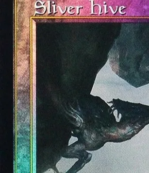 

'Sliver Hive/Sliver Hivelord' Custom Magical Proxy Cards Game Black Top Quality Proxy Gathering Board Playing Game Trading Cards