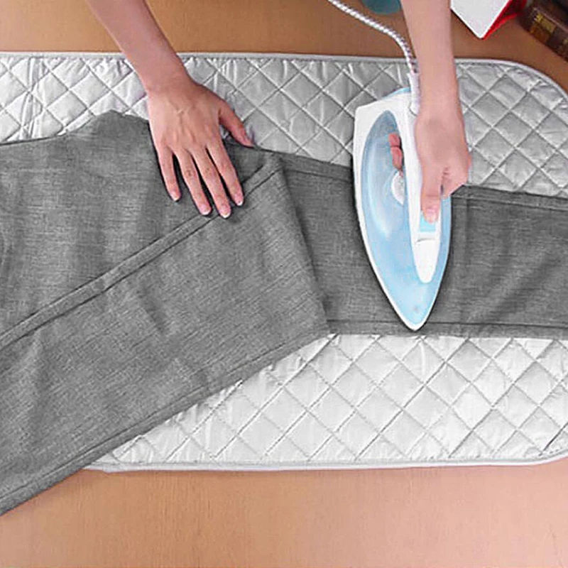 Ironing Mat Laundry Pad Washer Dryer Cover Board Heat Resistant Blanket Mesh Press Clothes Protect Protector