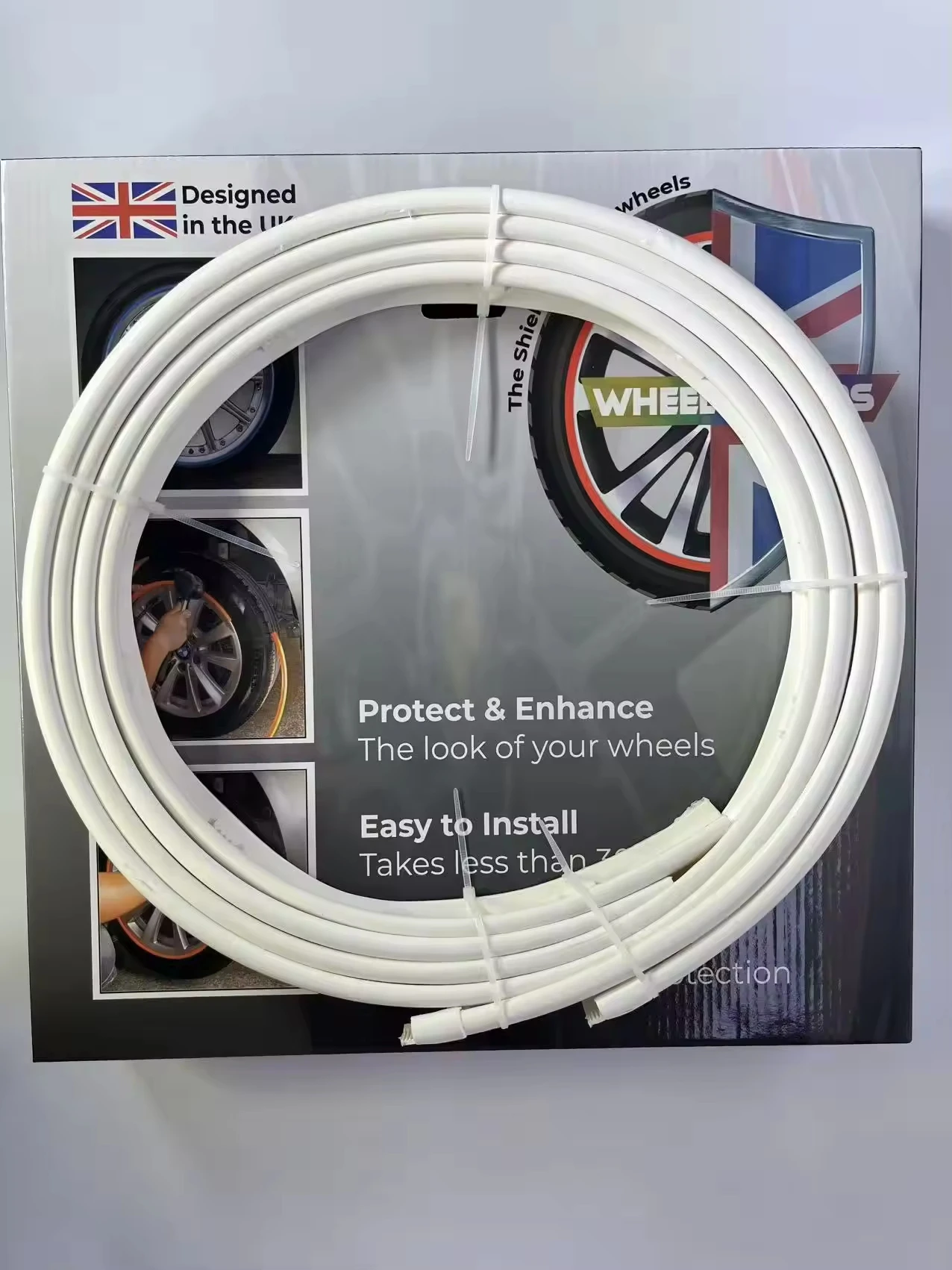 4 stks/set Universele Auto Stijlvol Voor 12 "-24" Auto/Vrachtwagen Legering Gator Beschermende Velgbeschermer Goede Kwaliteit