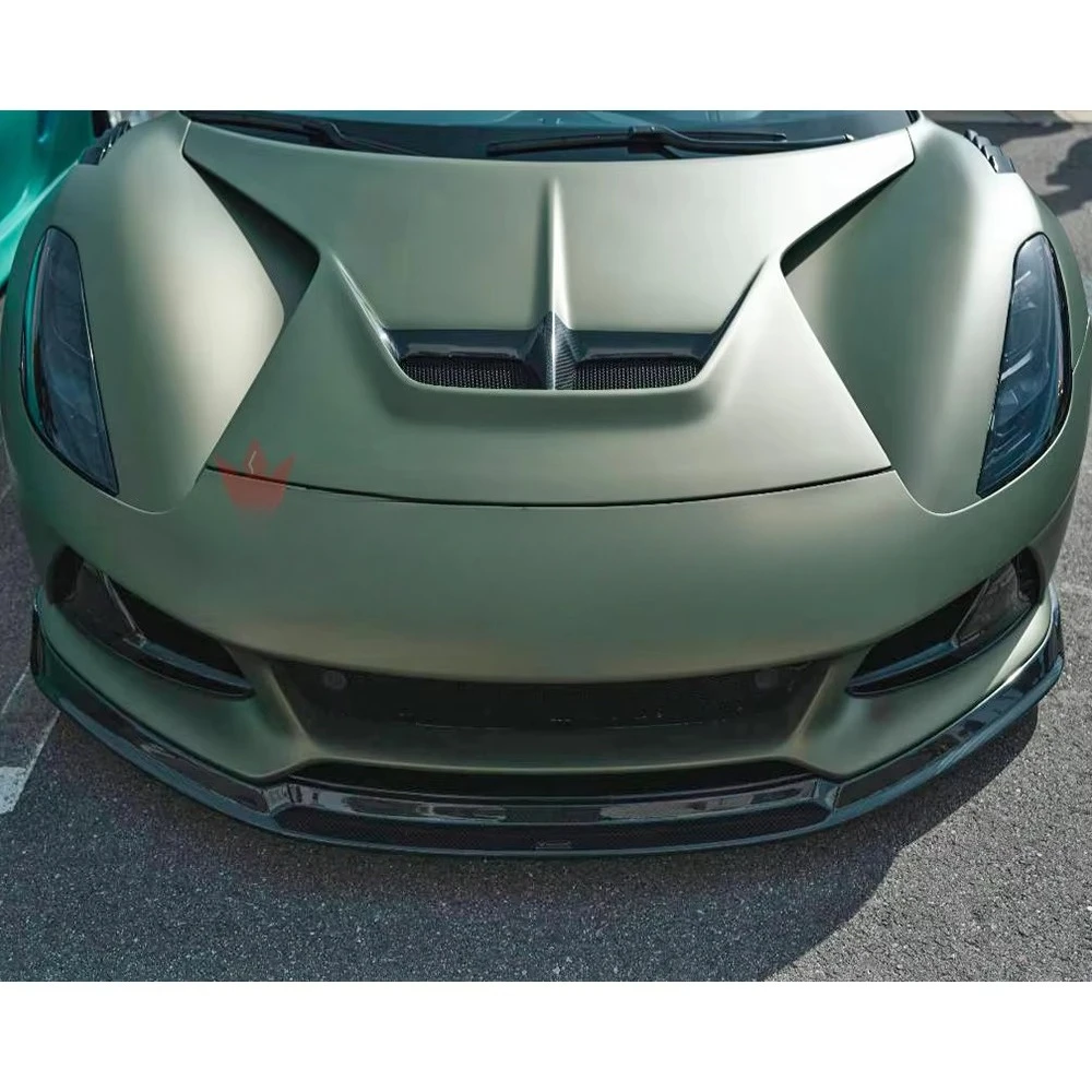 VST Style Front Bumper Lip for Lotus Emira Carbon