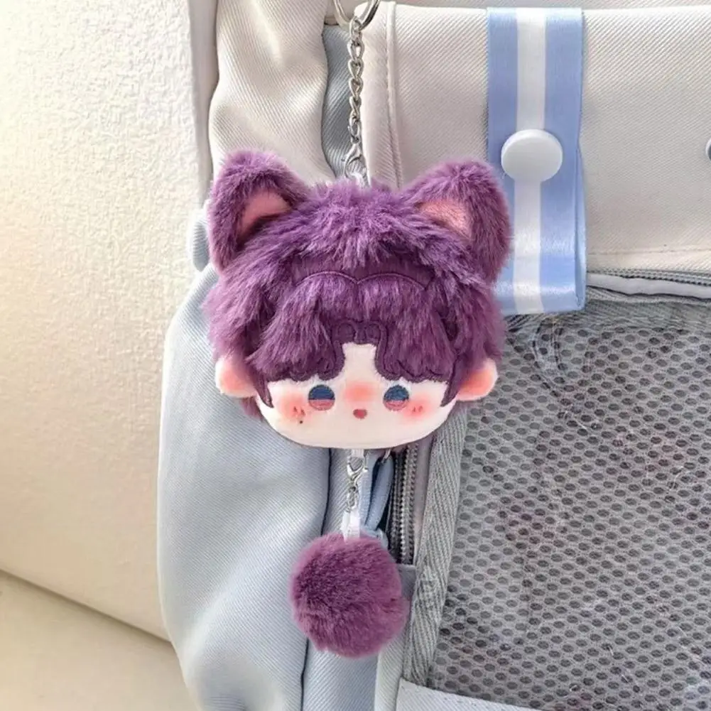 For Game Love and Deepspace Pendant Kawaii Xavier Zayne Rafayel Sylus Plush Bag Pendant Keychain High-quality Dumplings Charm