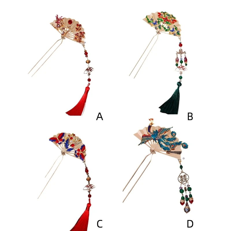 

Flower Hairpin Flower with Traditional Flower Jewelry Barrette Jewelry Chinese Traditional Decorative Hair Jewelry