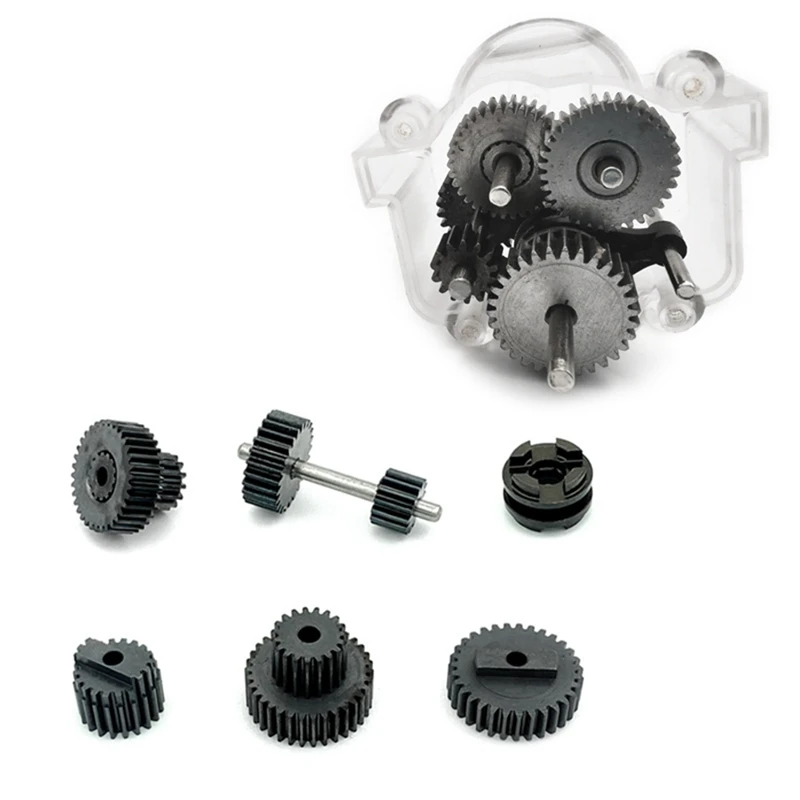 Voor WPL Two-Speed Wave Box Metal Wave Box Gear Upgrade DIY Gemodificeerde Onderdelen Accessoires