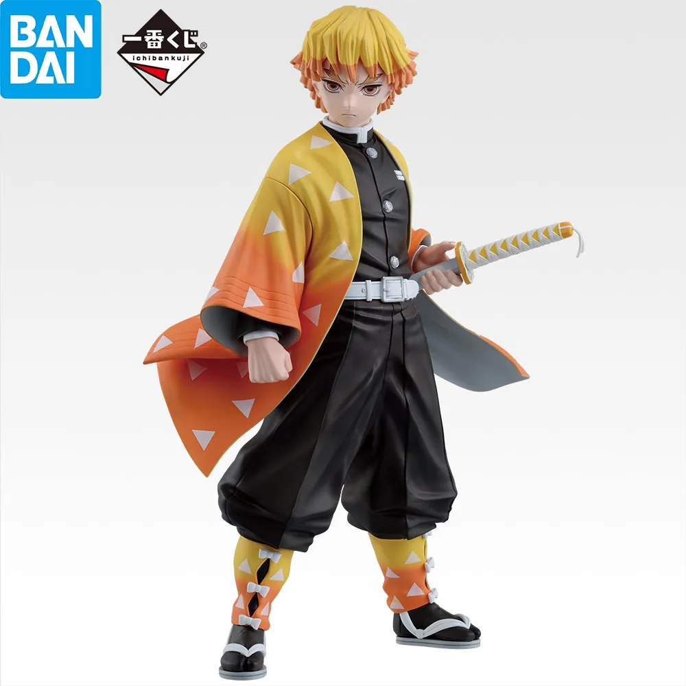 

In Stock Original Bandai Spirits Ichiban Kuji Kimetsu No Yaiba - Agatsuma Zenitsu (A Prize) Anime Figure Action Figure Model