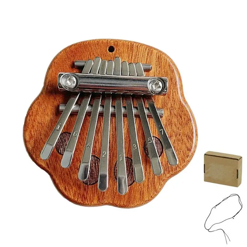 

Finger Thumb Piano For Adults 8 Key Exquisite Finger Thumb Piano Handheld Keyboard Instrument Clear And Bright Sound